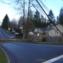 Blocked road - Washington